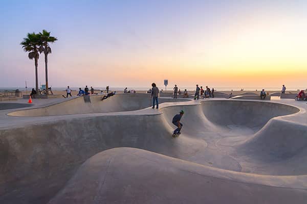 Los angeles skatepark