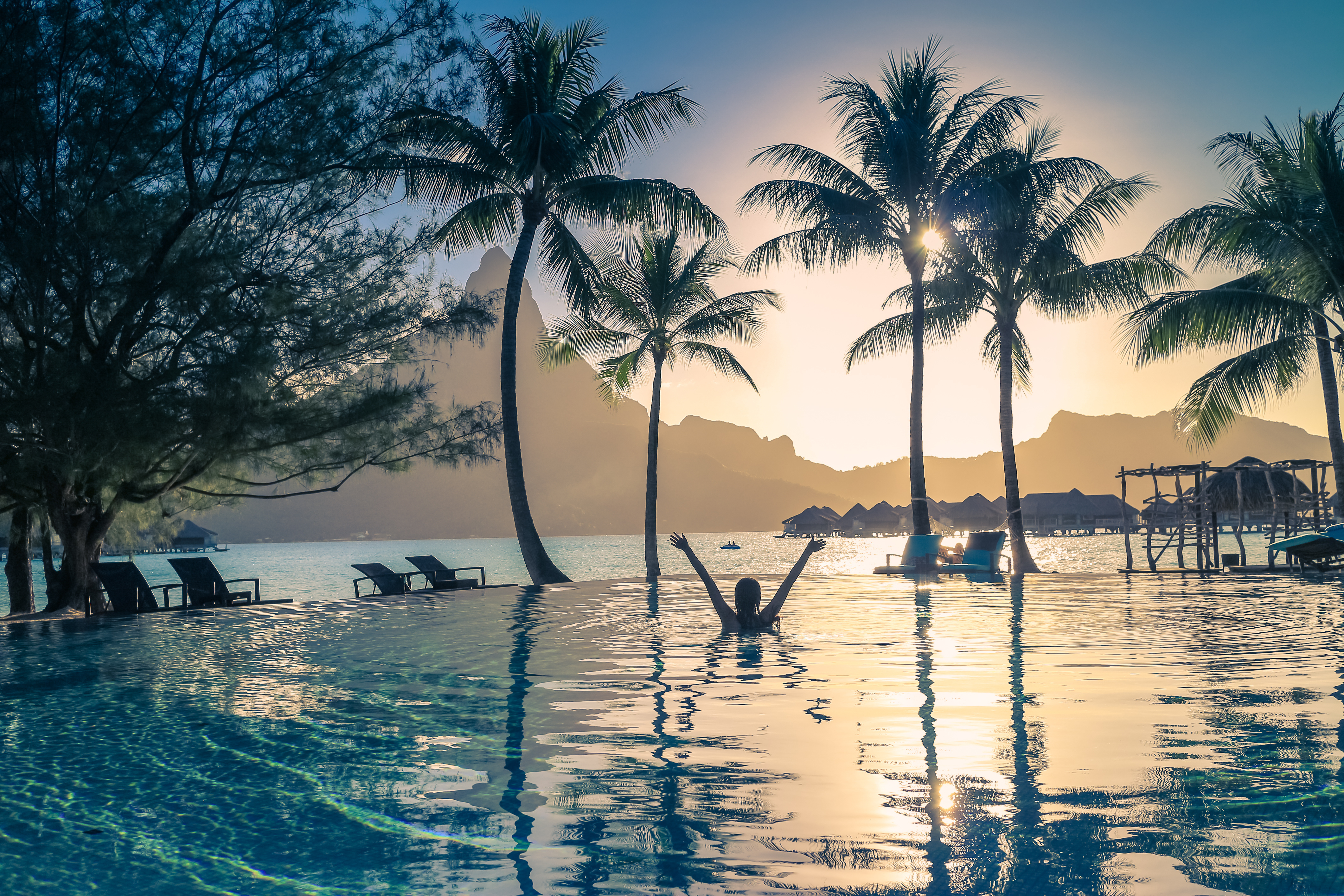 photo d'une piscine à papeete