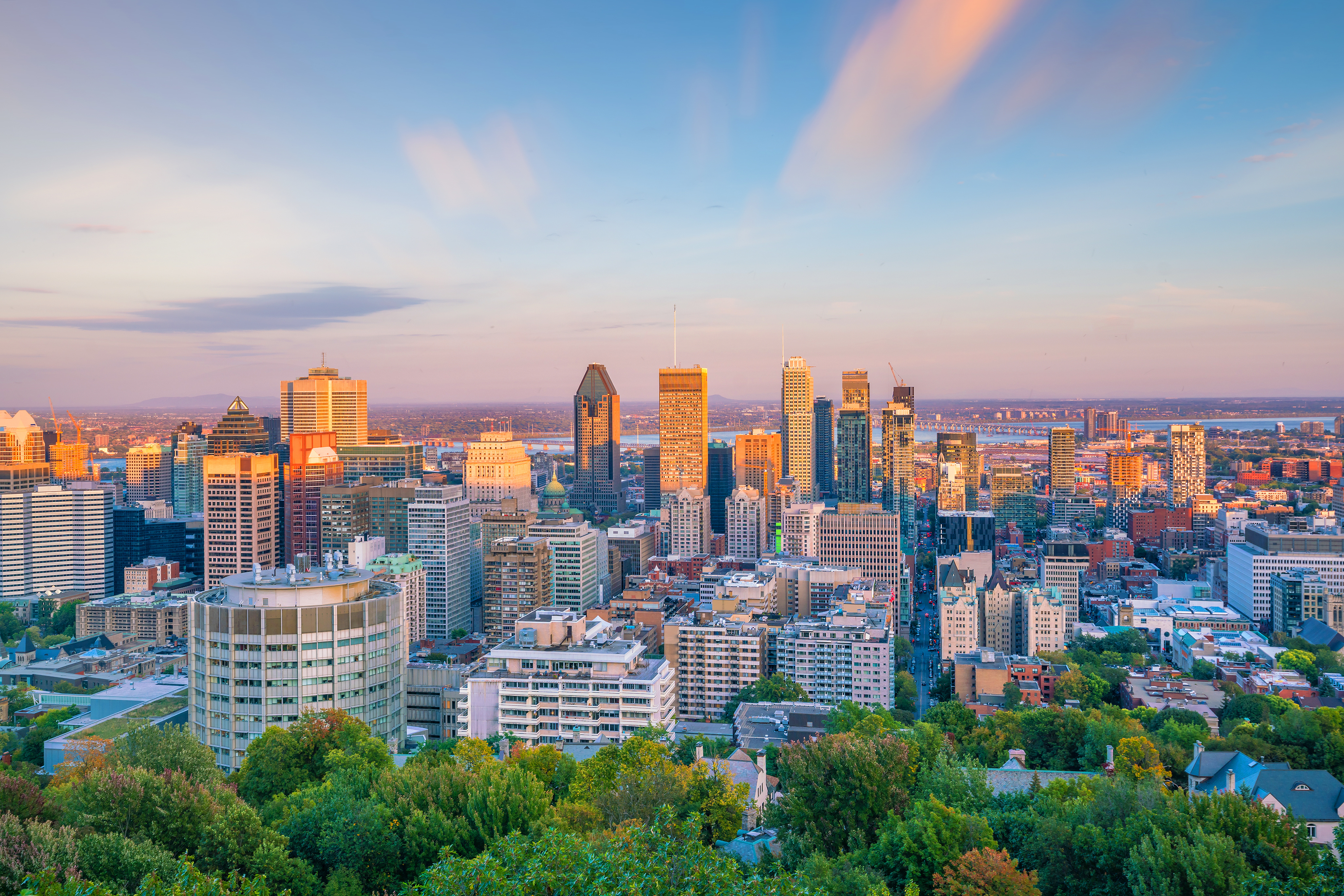Photo des buildings de montreal