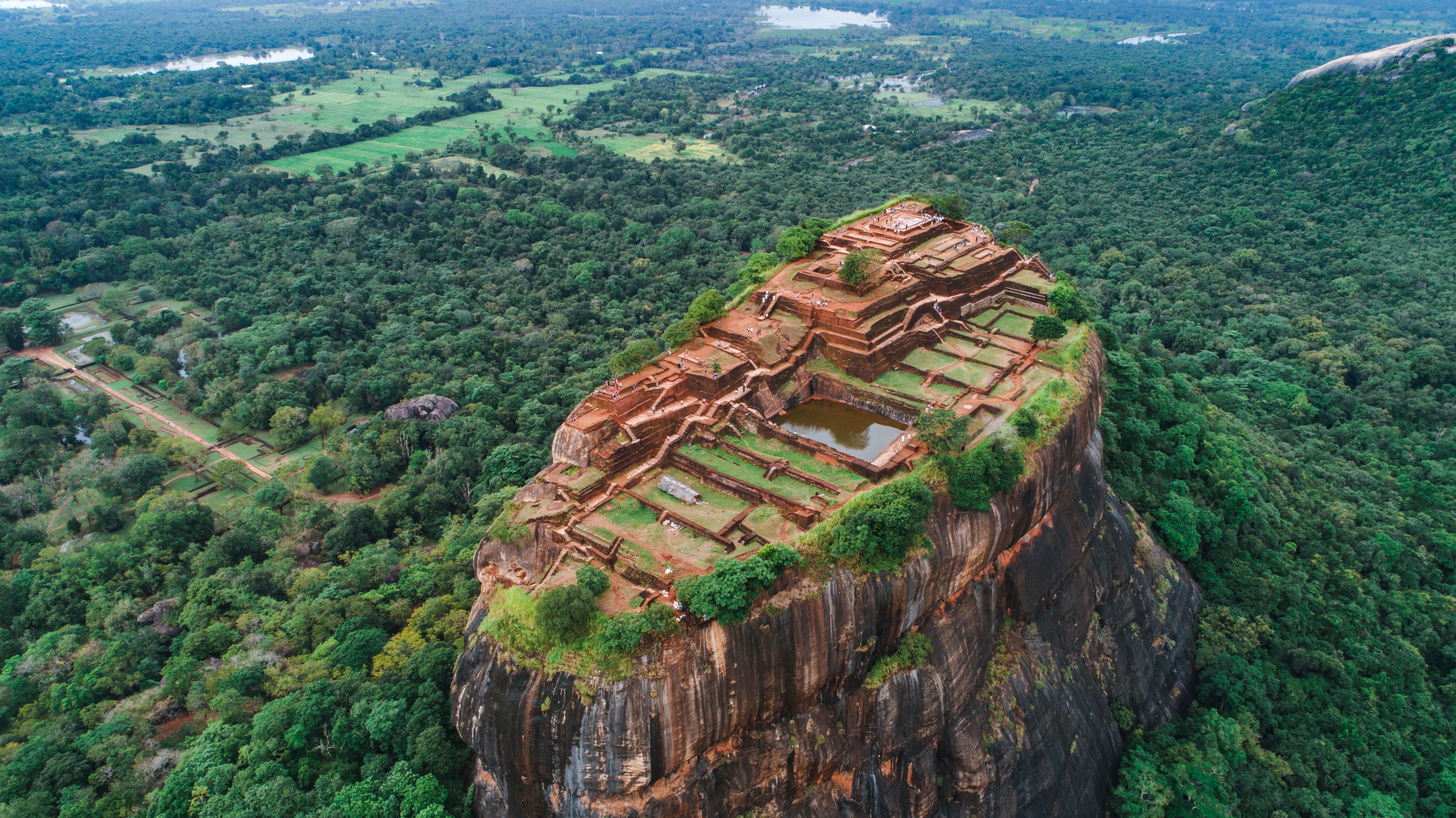 Monter Sigiriya en famille